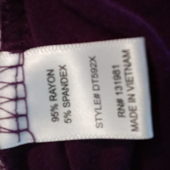 Naif Purple Open Front Cardigan with White Knit Top - Picture 6 of 7